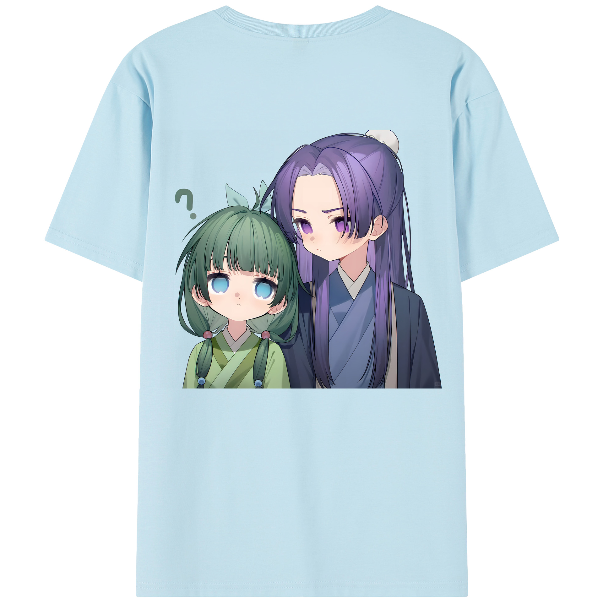 （画像用） 薬屋のひとりごと The Apothecary Diaries 綿100％半袖Tシャツ（背面プリント）